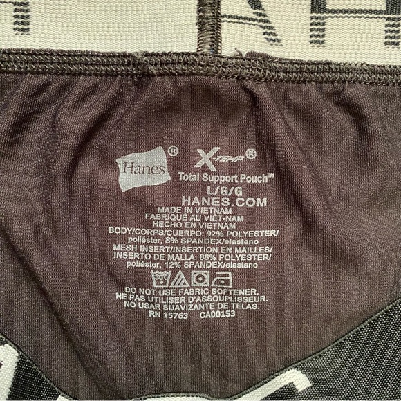 $5 or 3/$10 Men’s Hanes Anti-Chafing Boxer Briefs Size Large - Picture 3 of 6